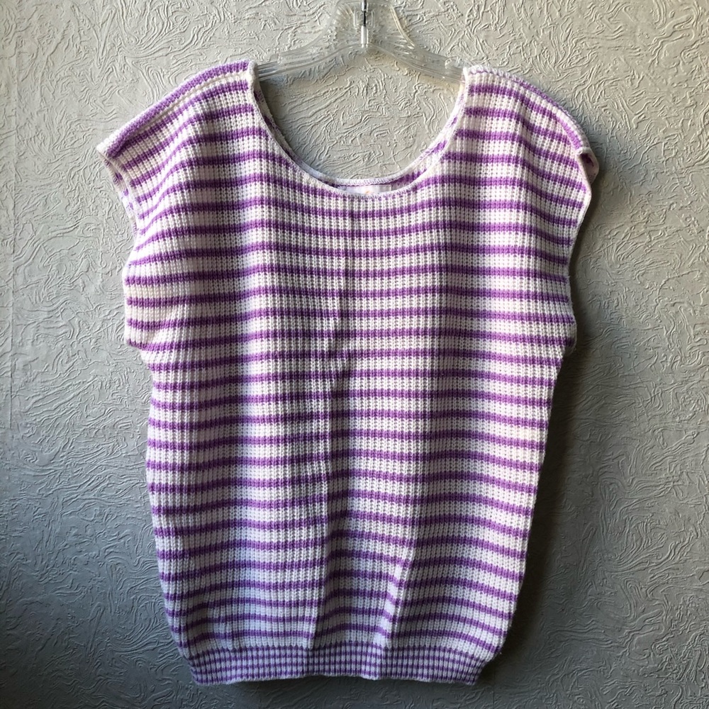 Sleeveless Vintage Sweater